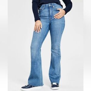 Tommy Hilfiger “high rise flare” jeans sz 14